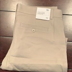 Gap factory slim city crop size 10r. NWT